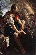 FETI, Domenico Moses before the Burning Bush dg oil painting reproduction